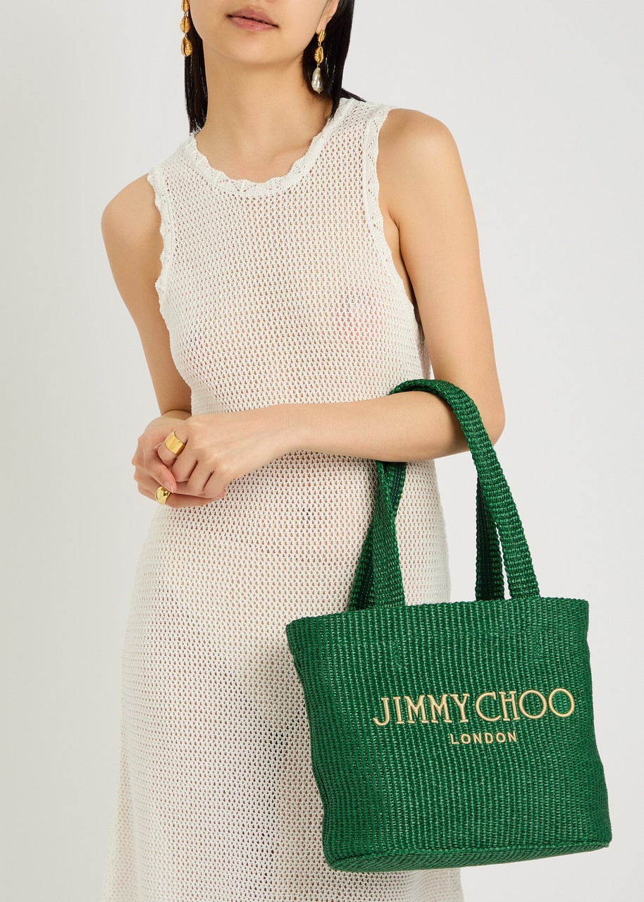Jimmy Choo Beach Medium Raffia Tote - 5