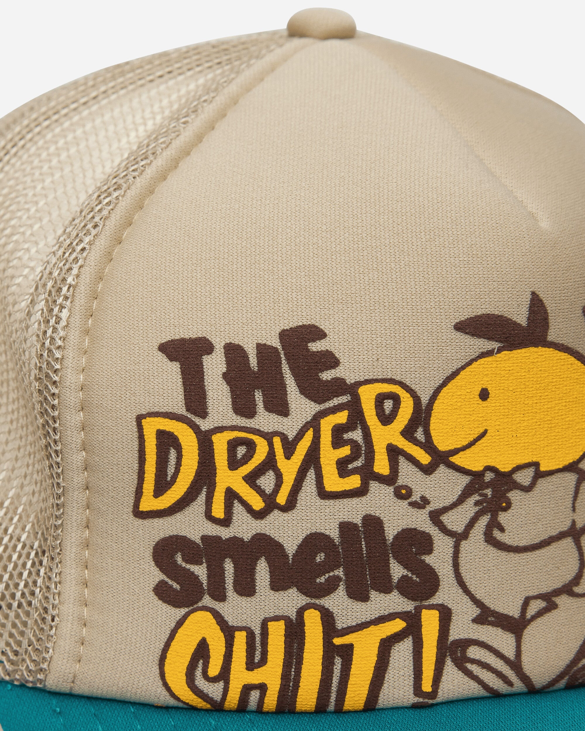 Kountry Dirty Shrink Trucker Cap Beige - 7