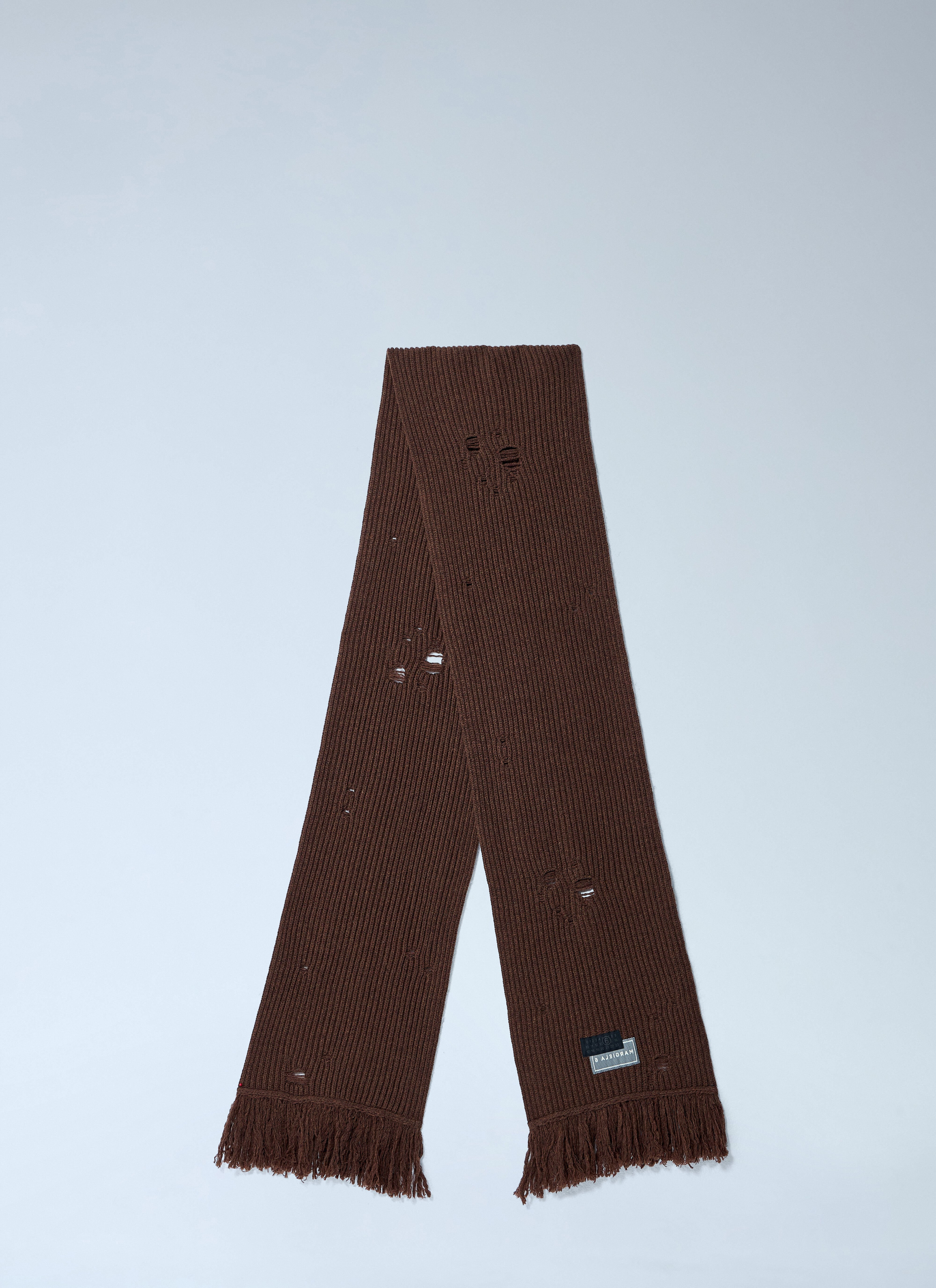 Distressed Wool-Blend Scarf - 2