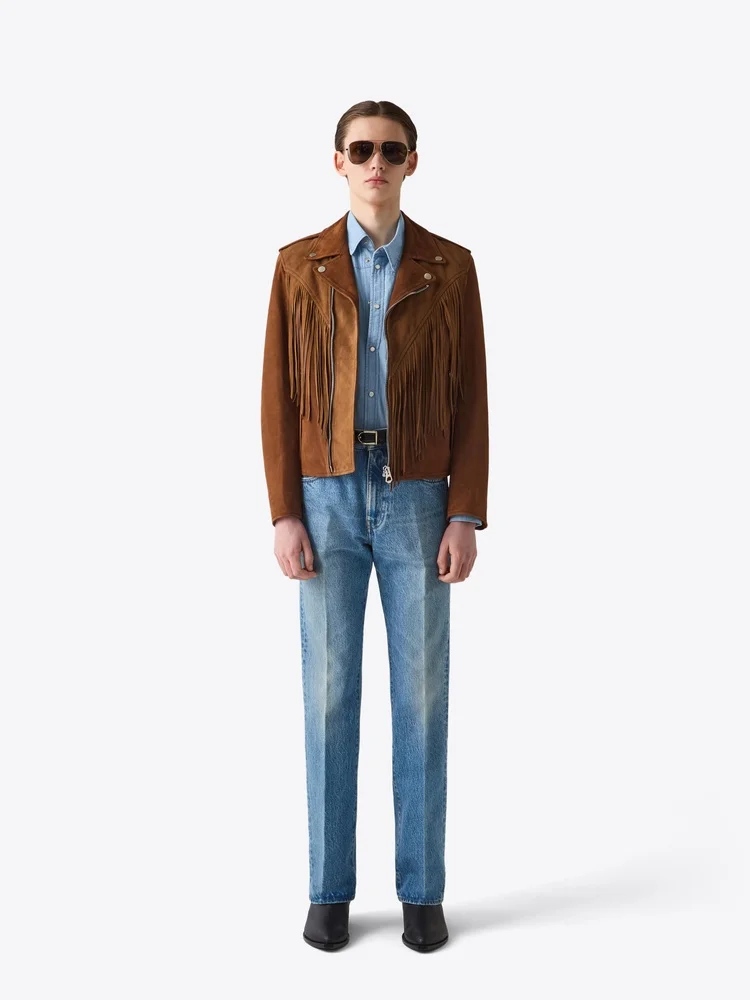 LEATHER JACKET 69 BROWN - 1