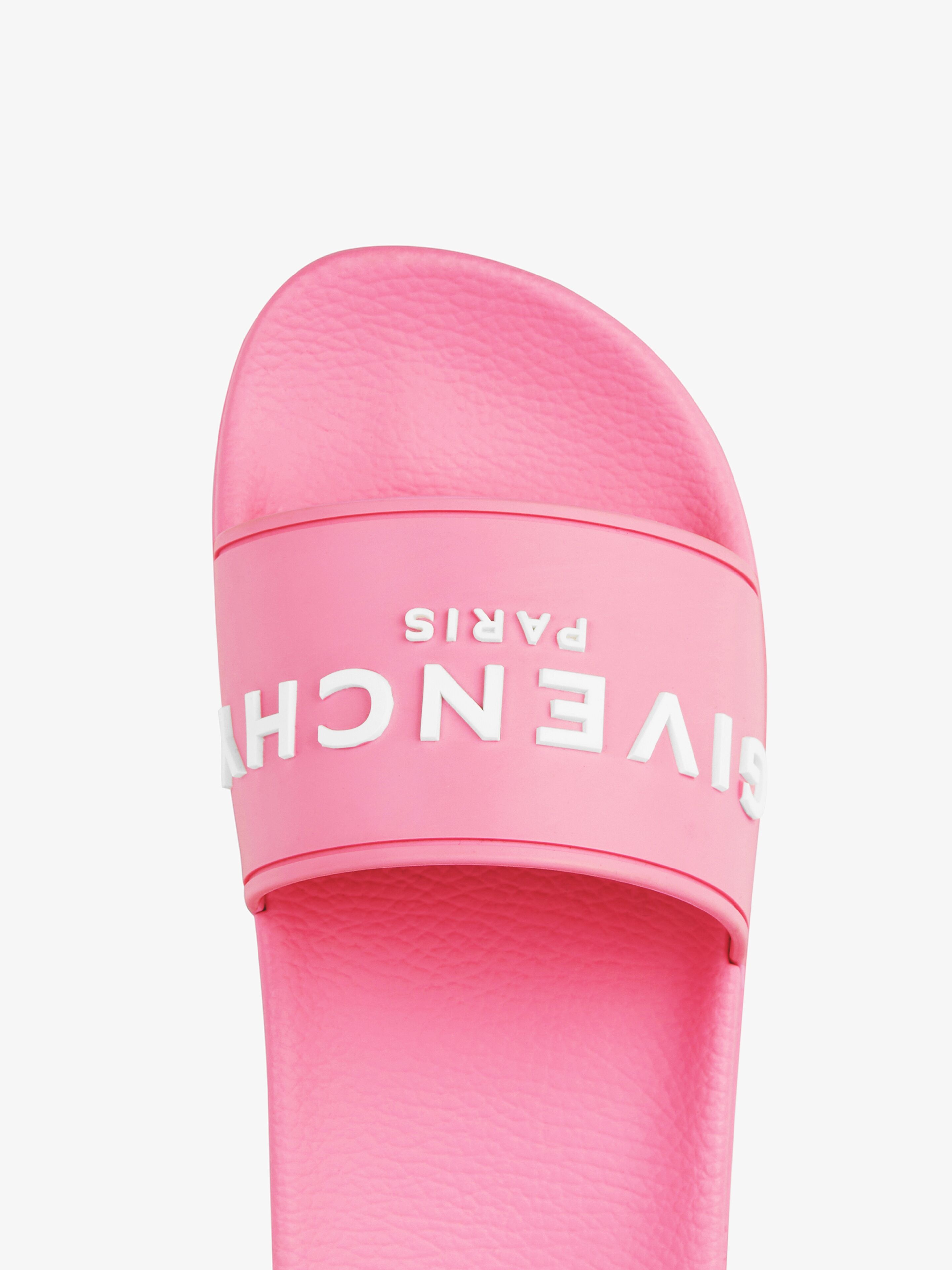 GIVENCHY PARIS FLAT SANDALS IN RUBBER - 6