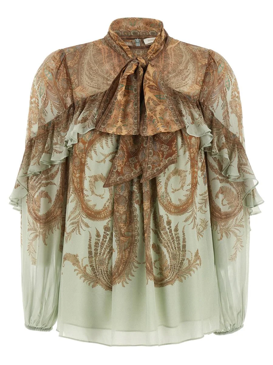 Zimmermann 'Memento Flutter' Blouse - 1