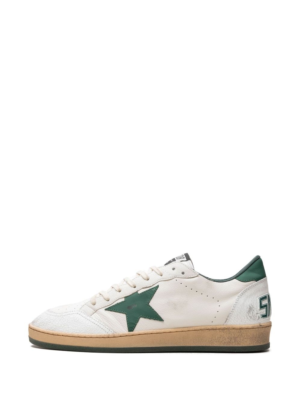 Ballstar "White/Green" sneakers - 5