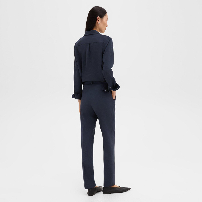 Theory Treeca Full Length Pant in Good Wool outlook