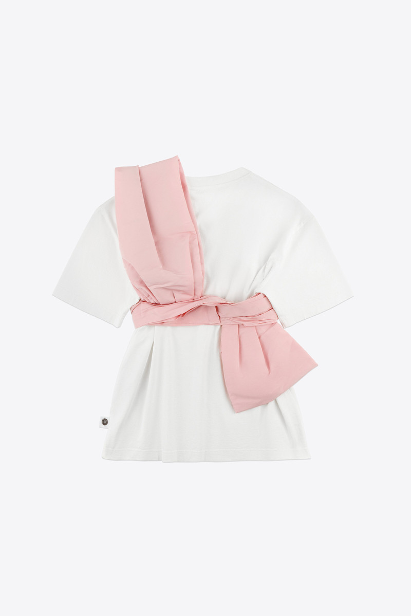 AREA TAFFETA KNOT T-SHIRT outlook