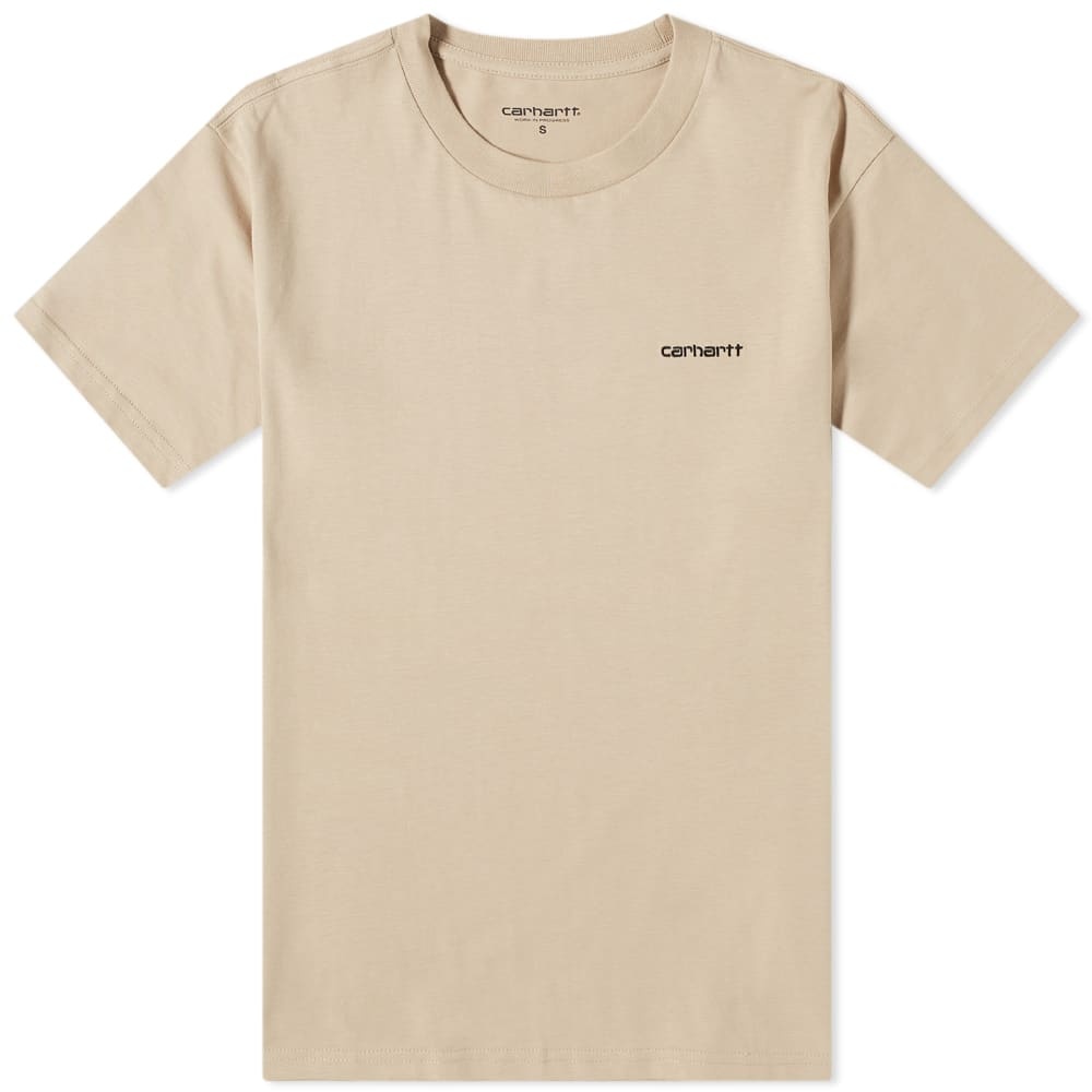 Carhartt WIP Script Embroidered Tee - 1