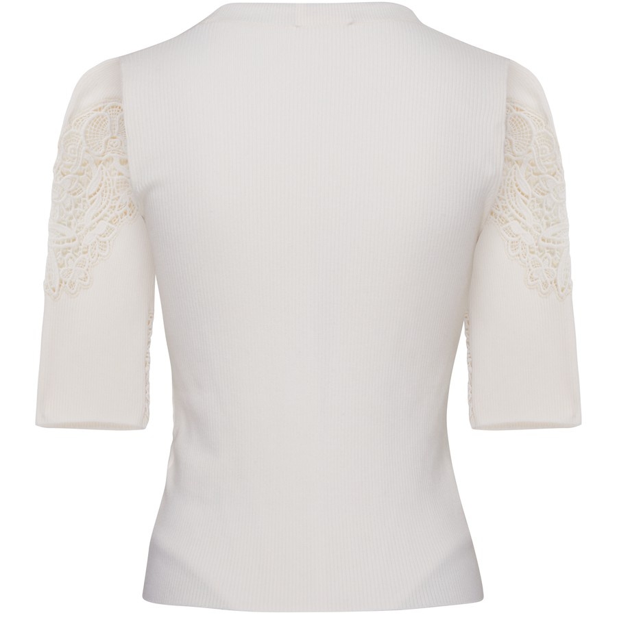 Top with lace details - 3