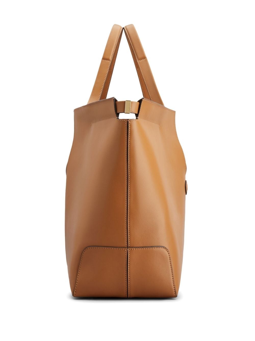 leather tote bag - 3