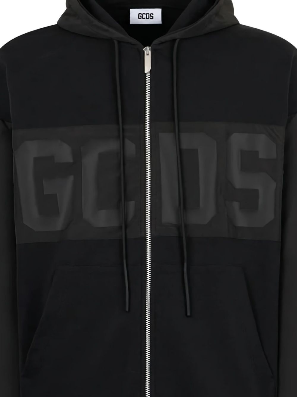logo zip-fastening hoodie - 2