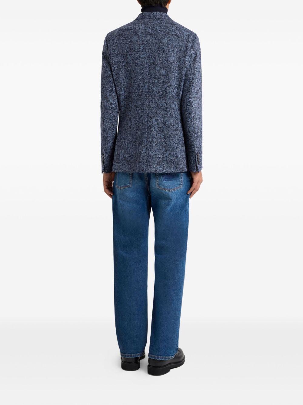 wool blazer - 4