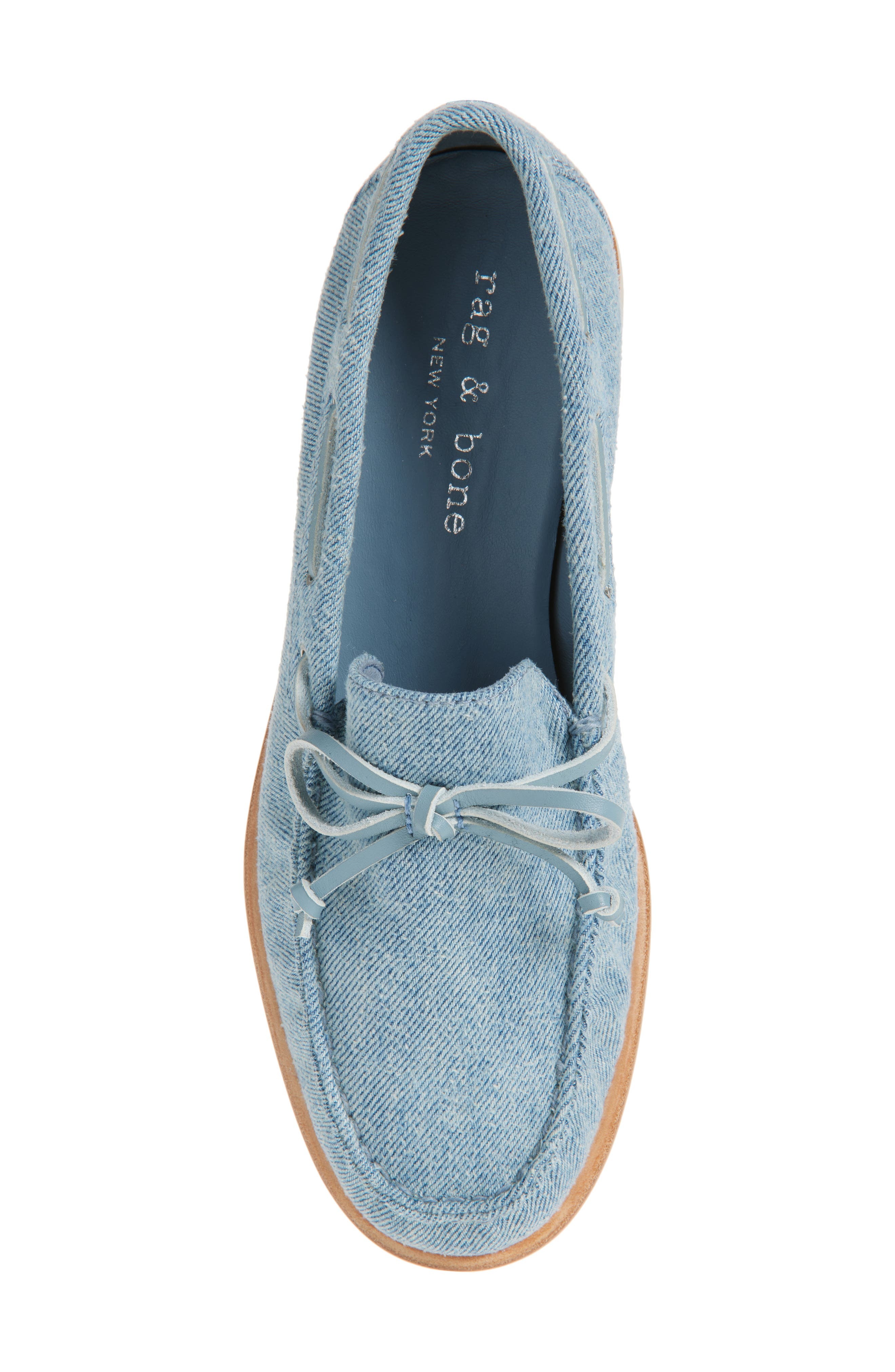 rag & bone Carter Denim Boat Shoe at Nordstrom - 5