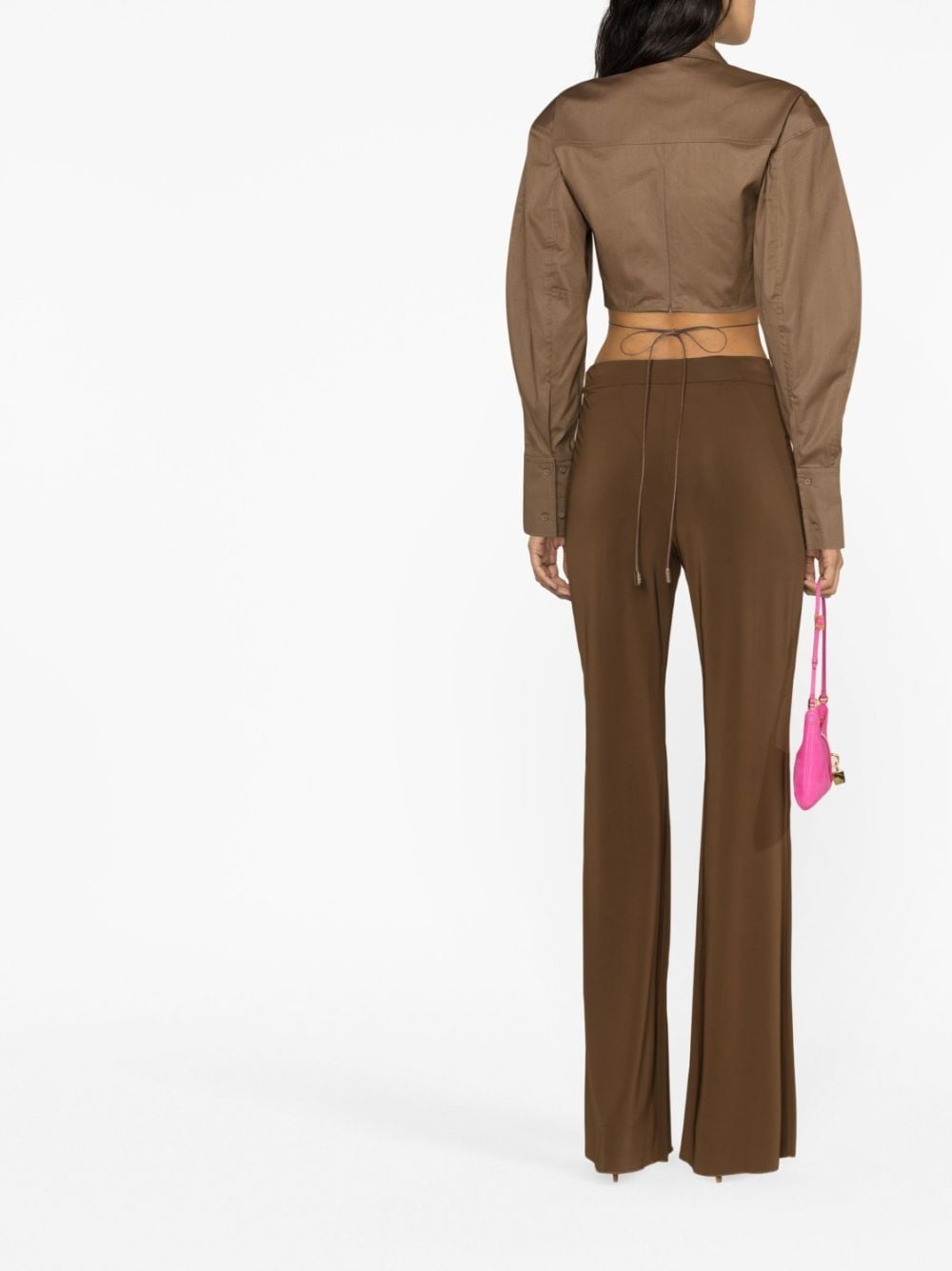 La Chemise Plidao cropped shirt - 4