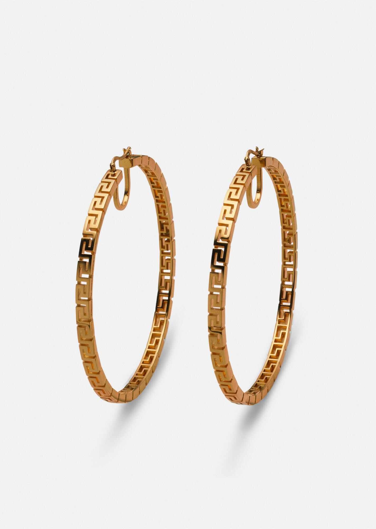 Greca Hoop Earrings - 1