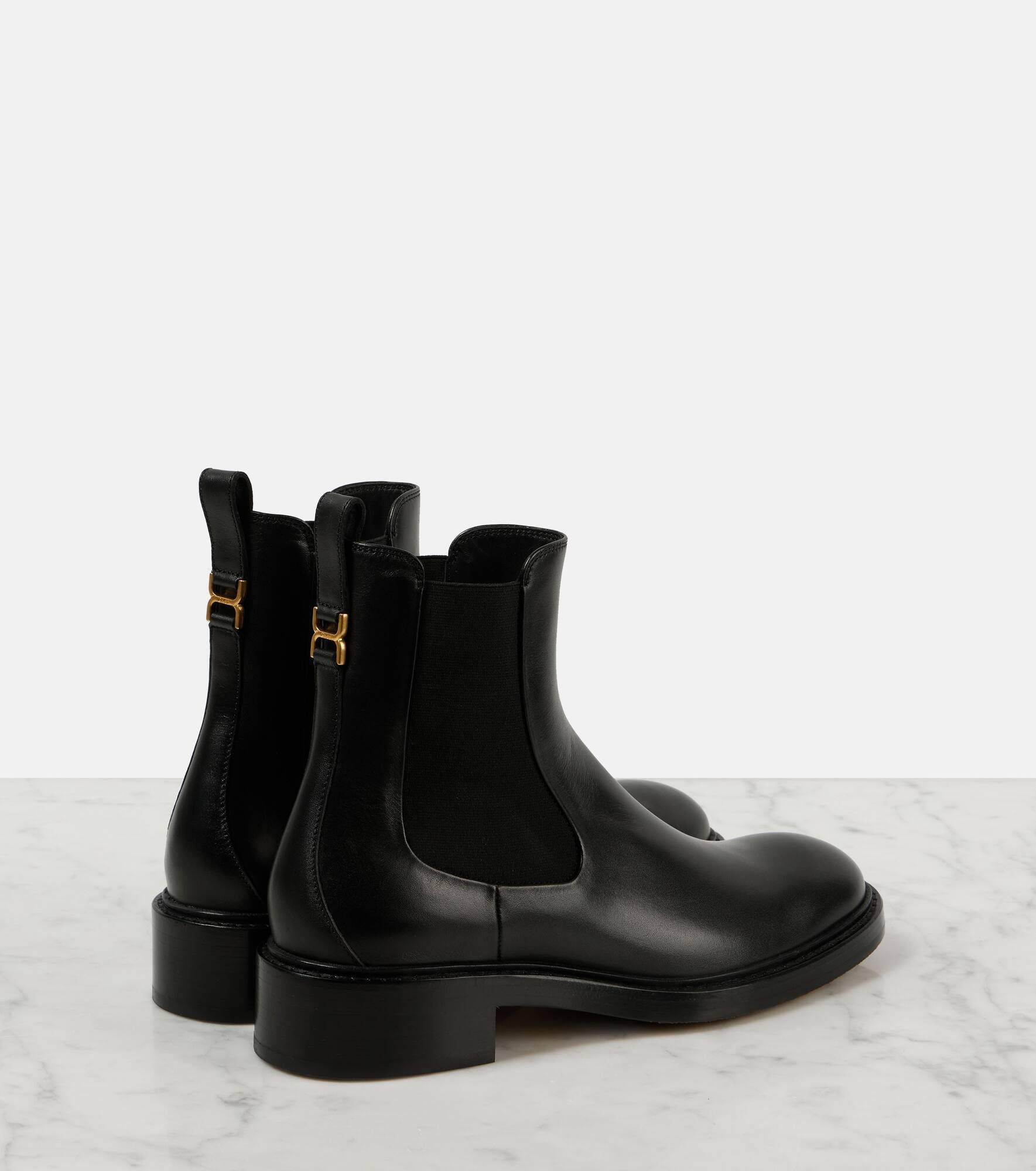Marcie leather Chelsea boots - 3