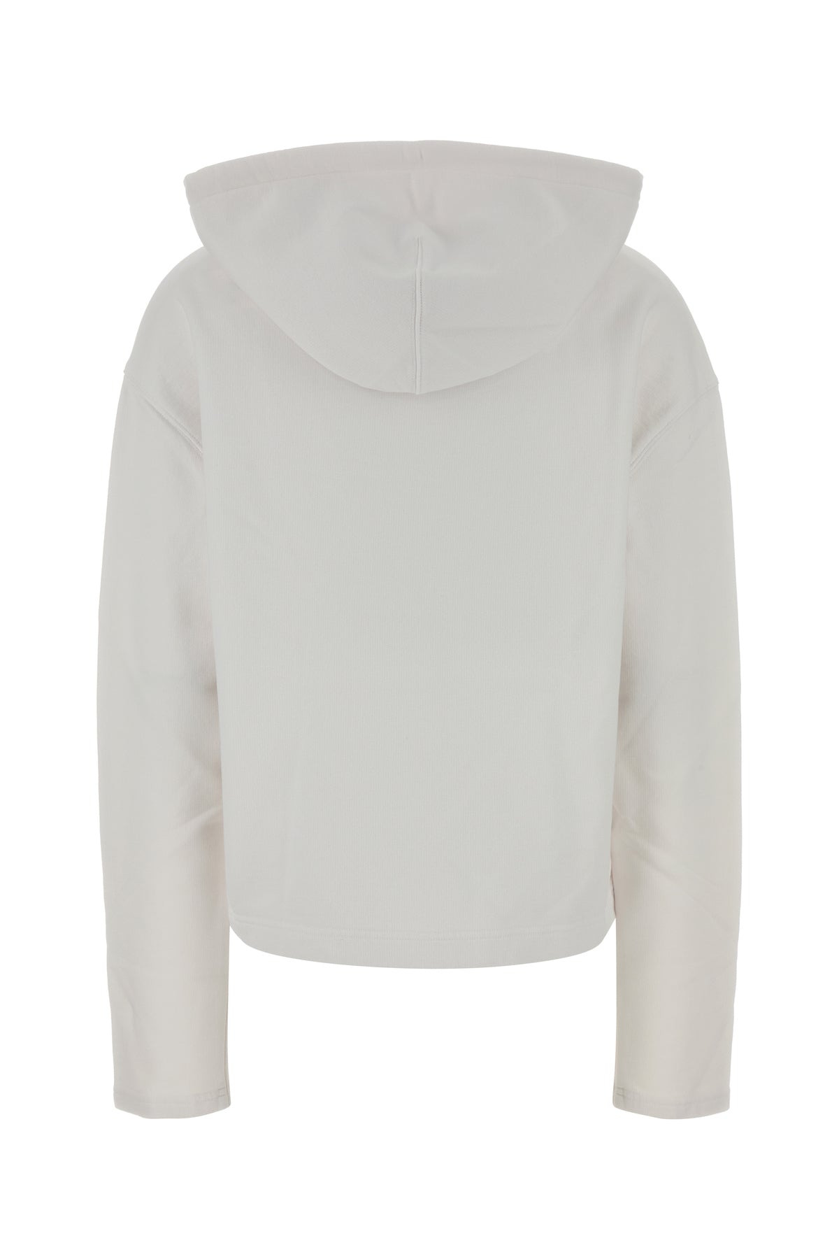 White cotton sweatshirt - 2