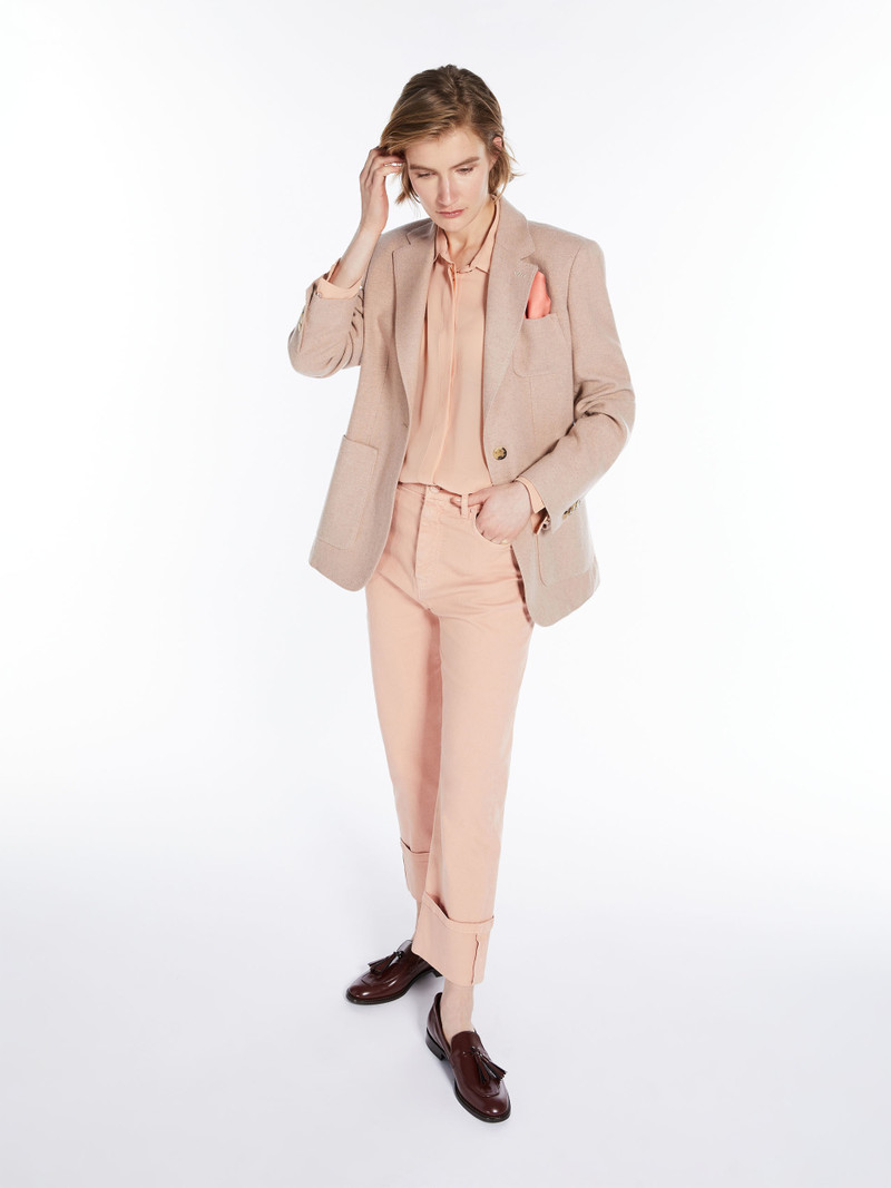 Max Mara DECANO Cropped jeans in stretch bull outlook