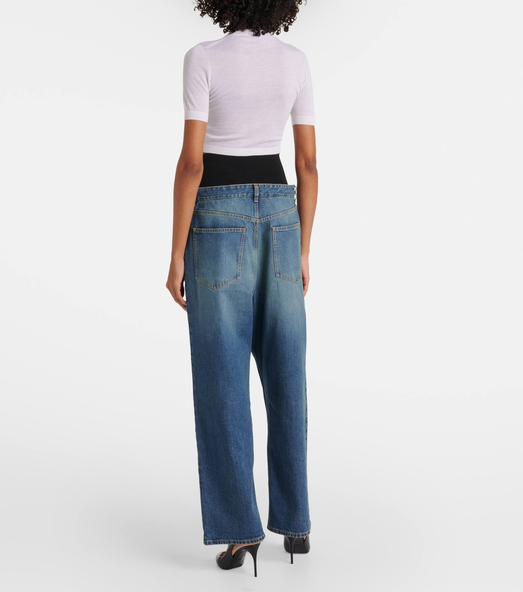 Cropped cashmere top - 3