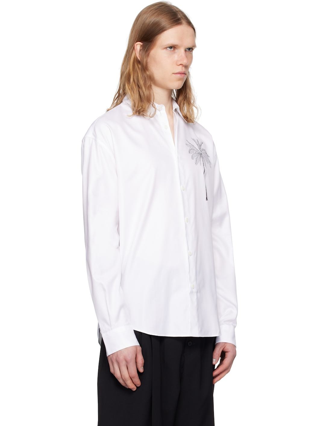 White & Green 'The Simon' Shirt - 2