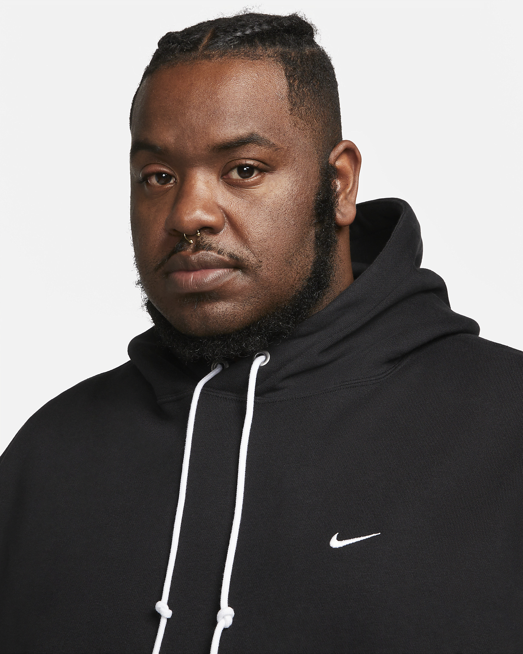 Nike Solo Swoosh Men's Fleece Pullover Hoodie - 9