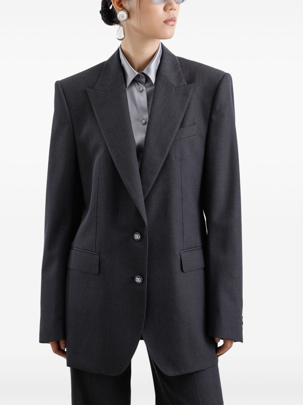 single-breasted blazer - 4