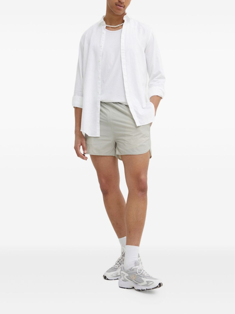HUGO logo shorts outlook