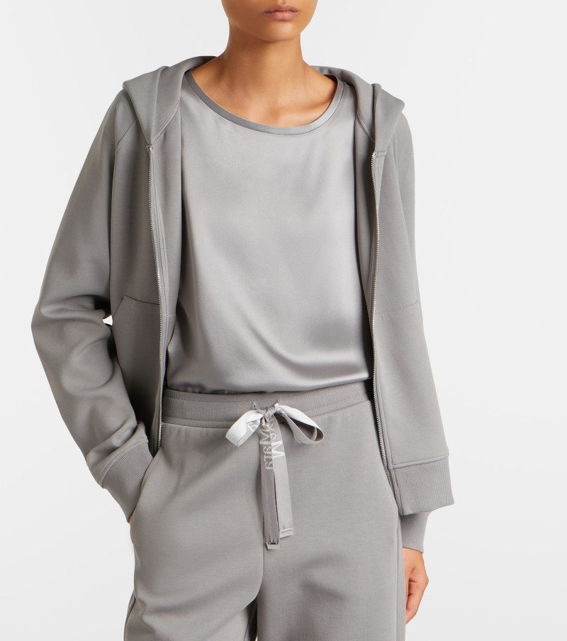 'S Max Mara Cotton-blend jersey hoodie outlook
