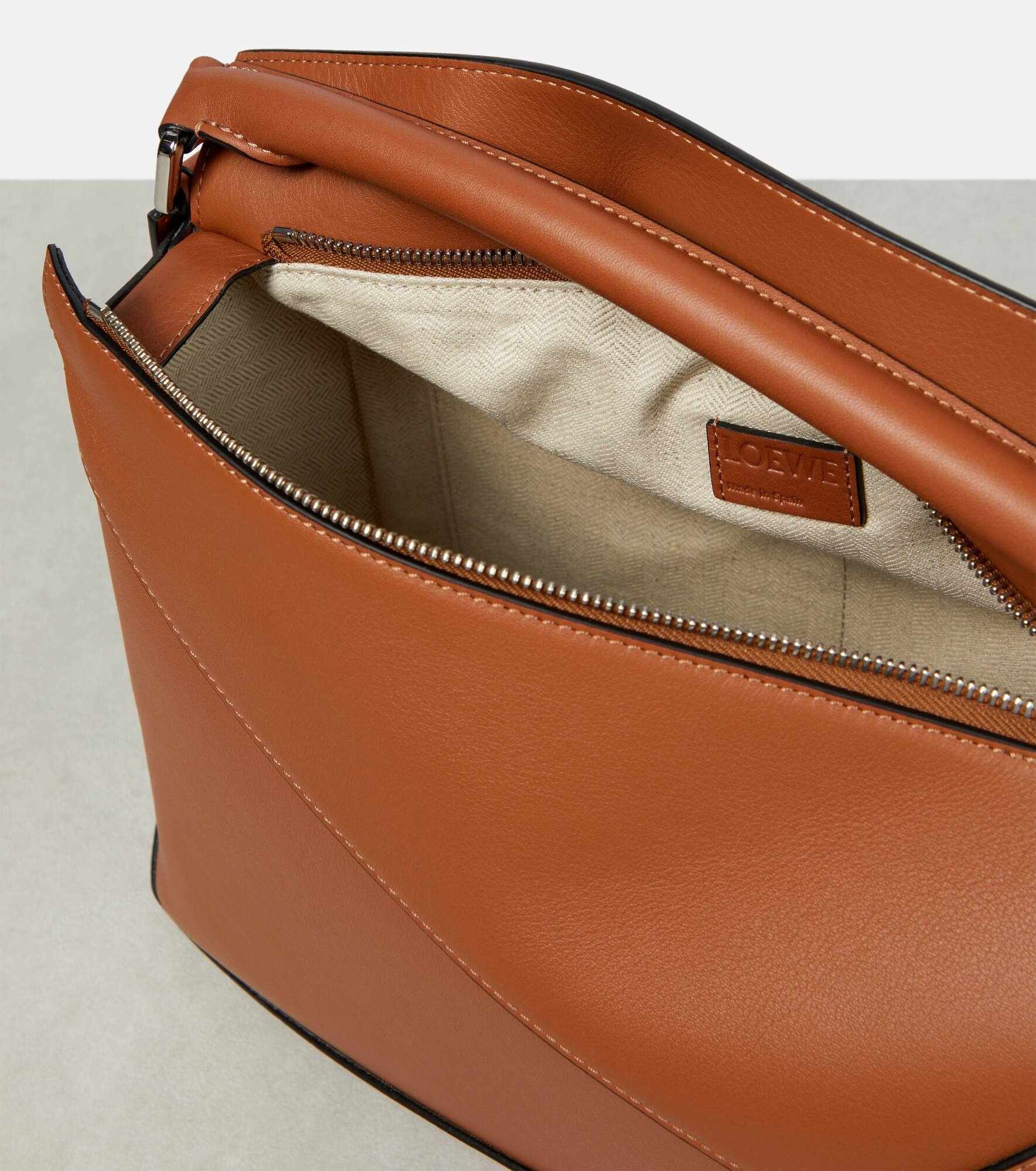 Puzzle Edge leather shoulder bag - 3