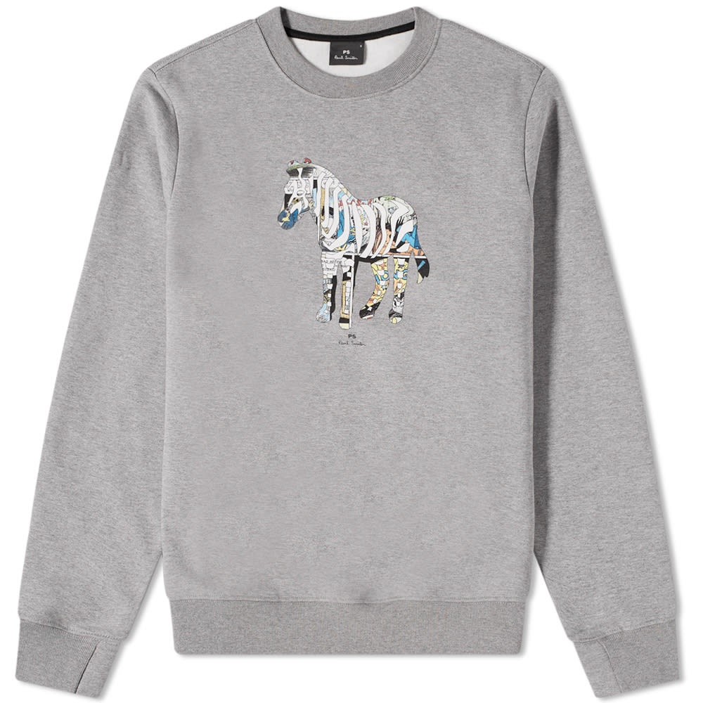 Paul Smith Zebra Print Crew Sweat - 1