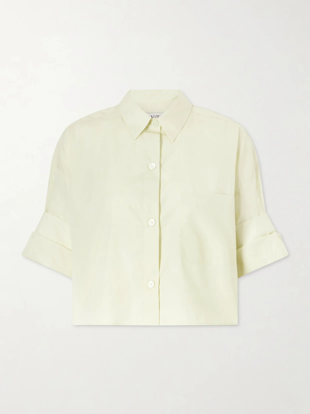 Next Ex Cropped Cotton Shirt - 1