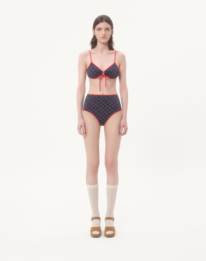 LYCRA BIKINI WITH CHERRYFIC PRINT 4