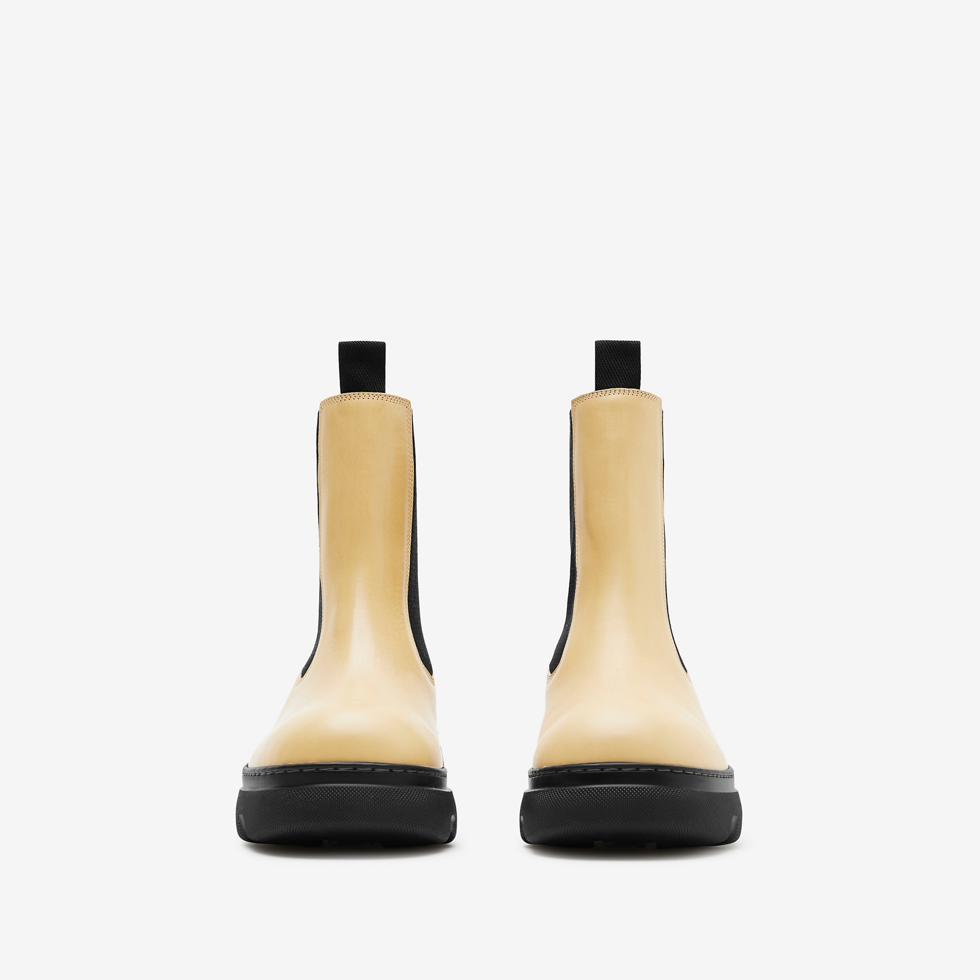 Leather Creeper Chelsea Boots - 3