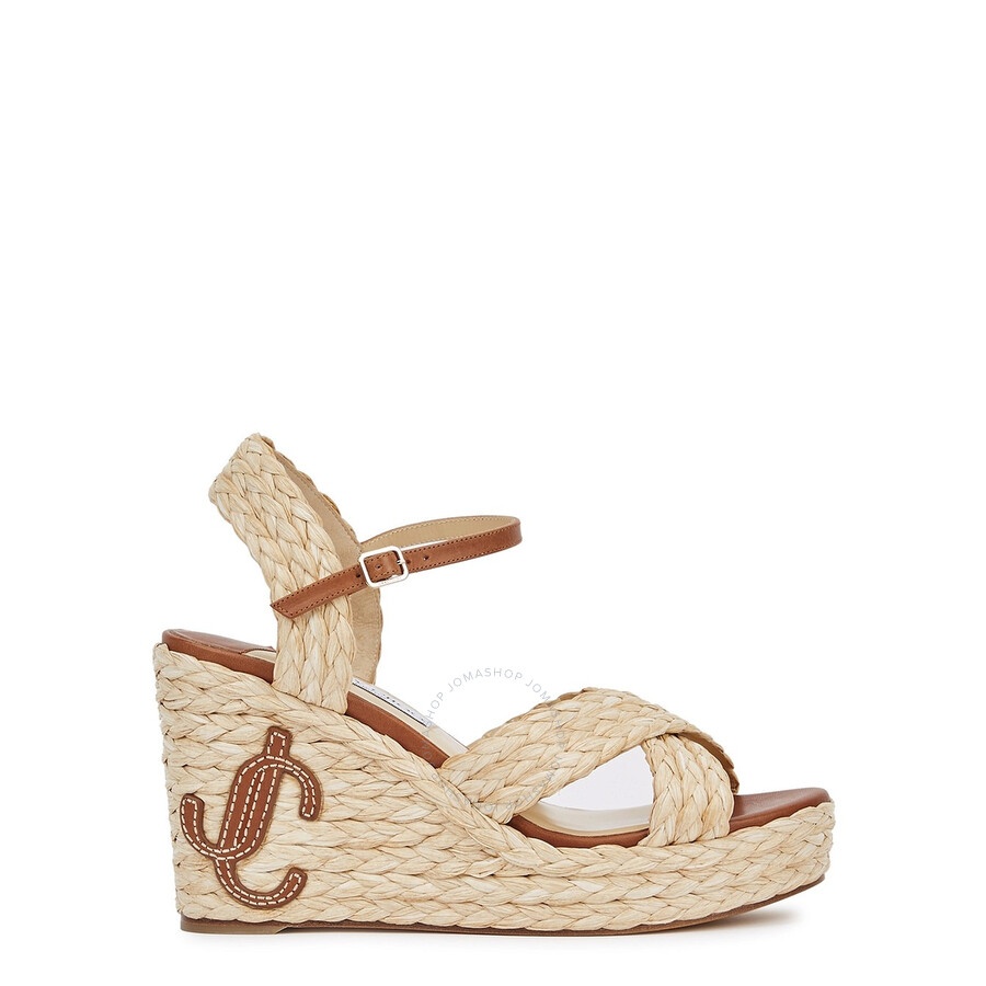 Raffia Jimmy Choo Dellena 100 Jimmy Choo Dellena 100 Raffia Wedge