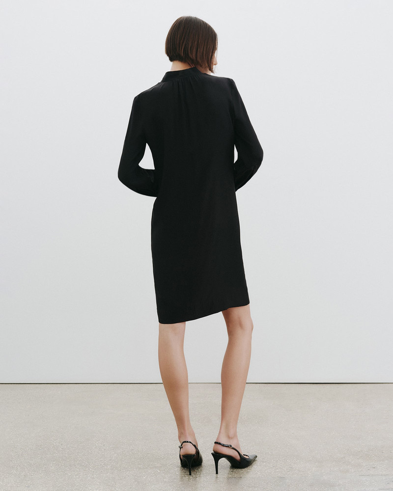 VADA TIE NECK SILK DRESS 5