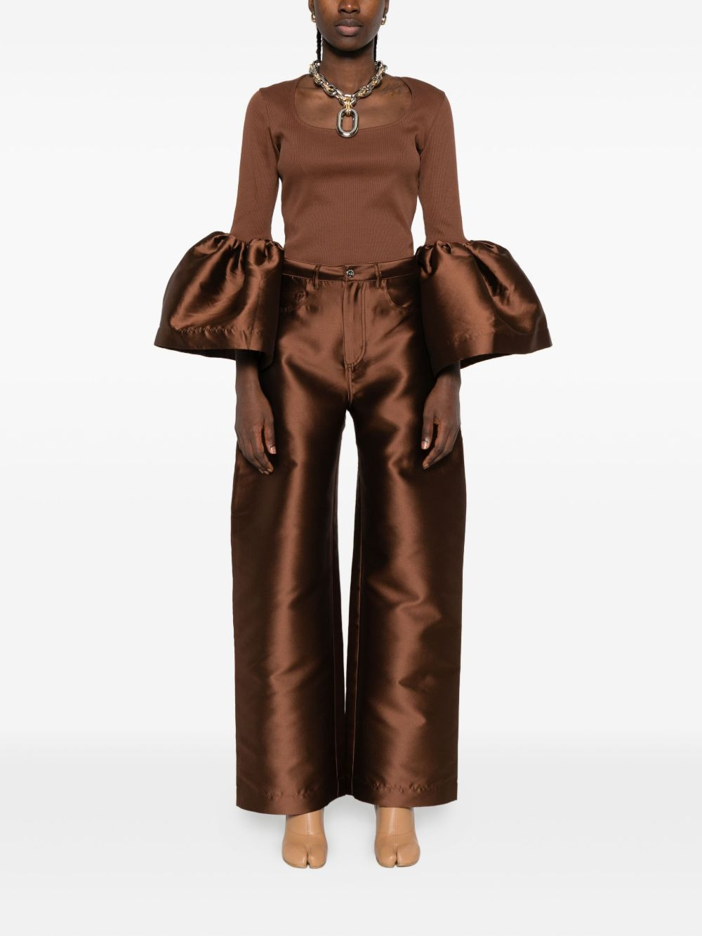 high-waist trousers - 2