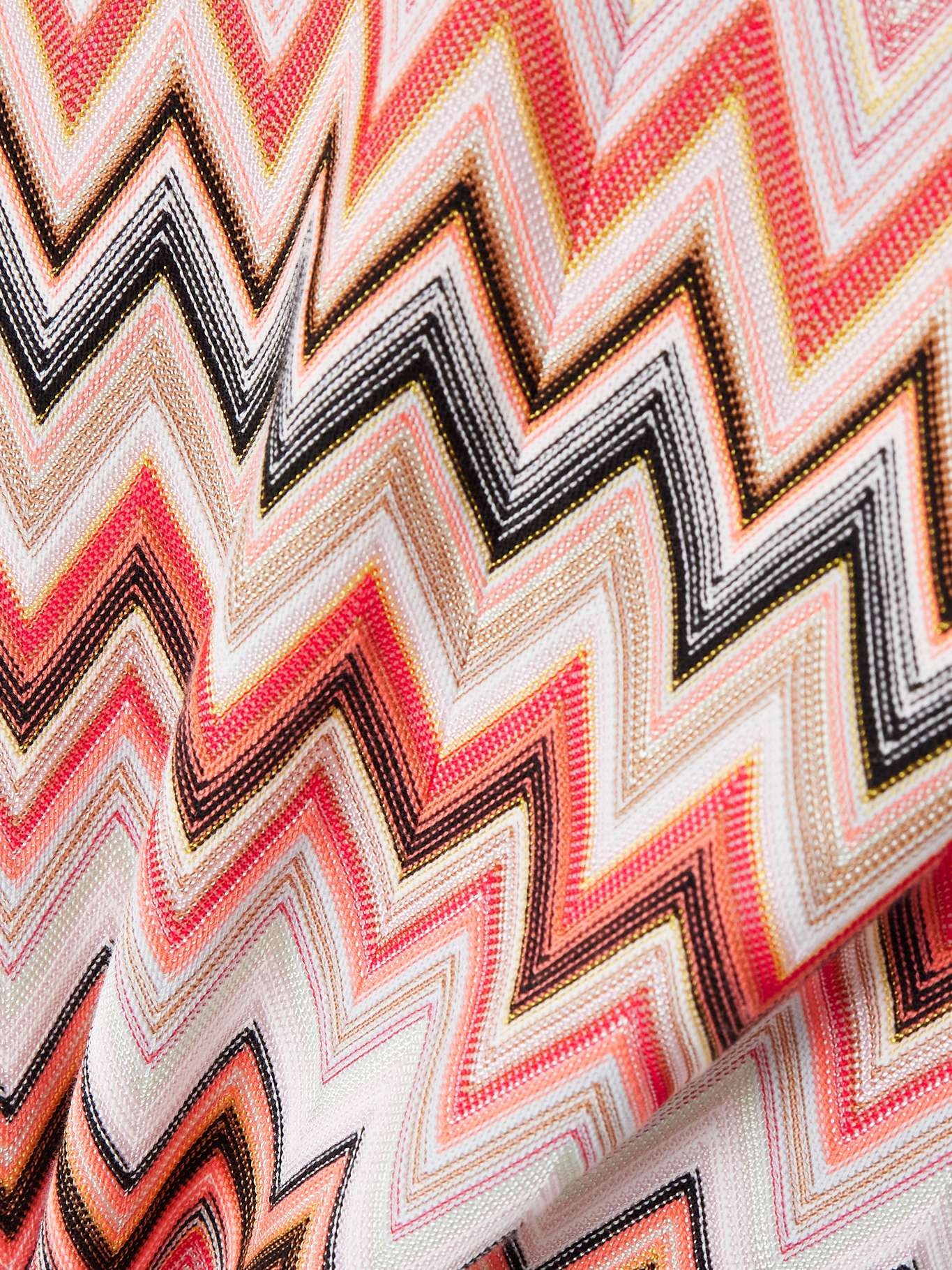 Striped crochet-knit cotton-blend mini dress Multi - 4