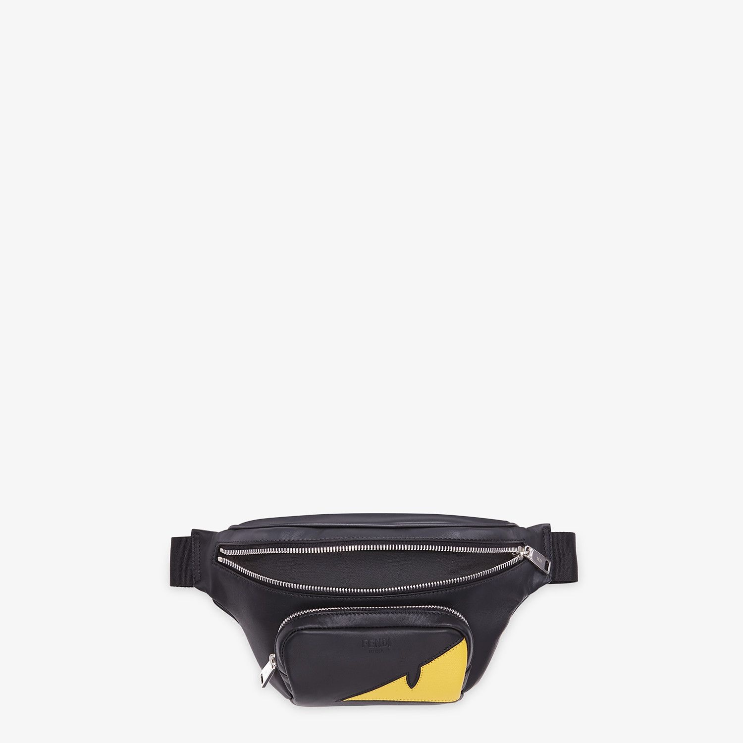 Black calfskin belt bag - 4