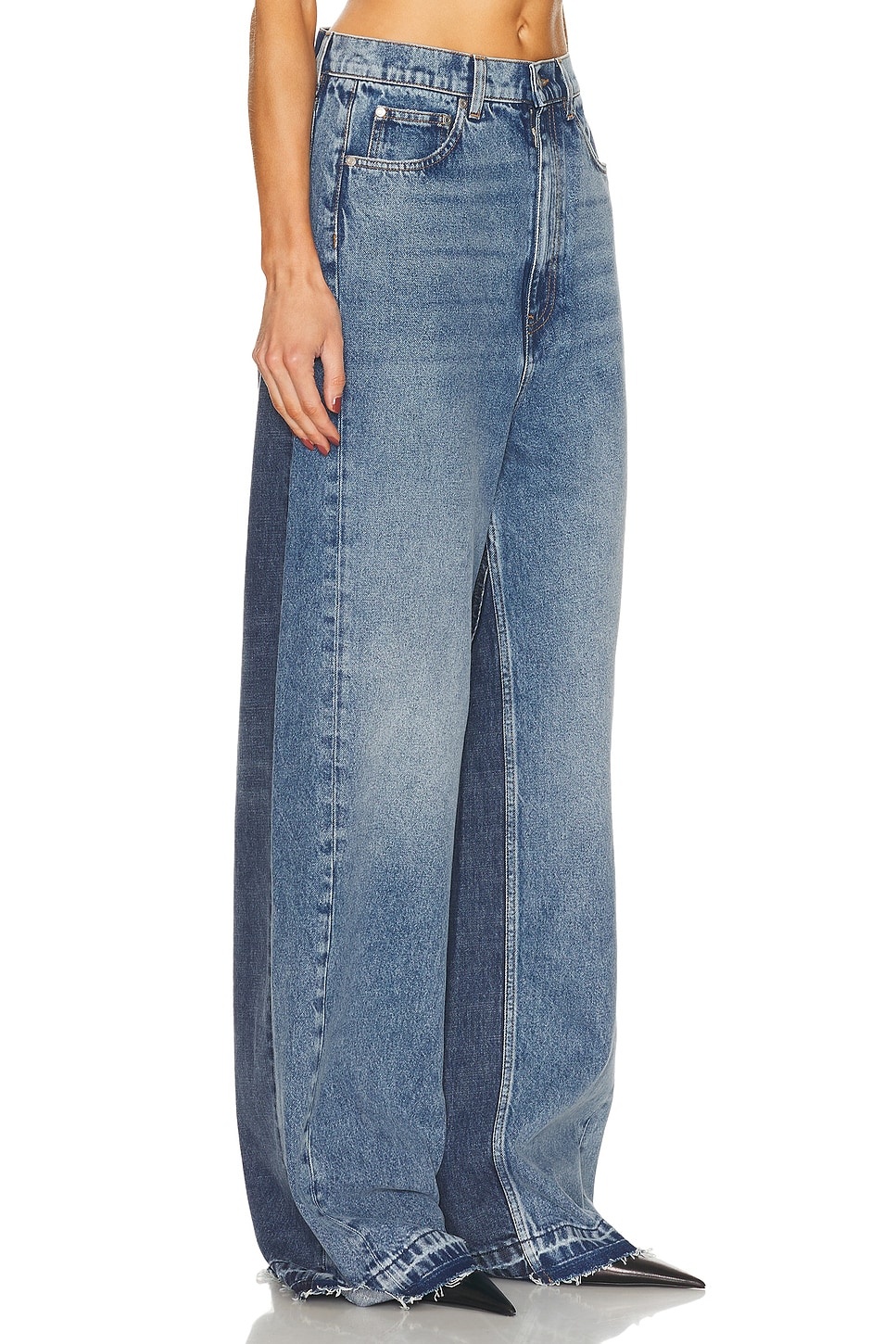 Paneled Wide Leg - 2
