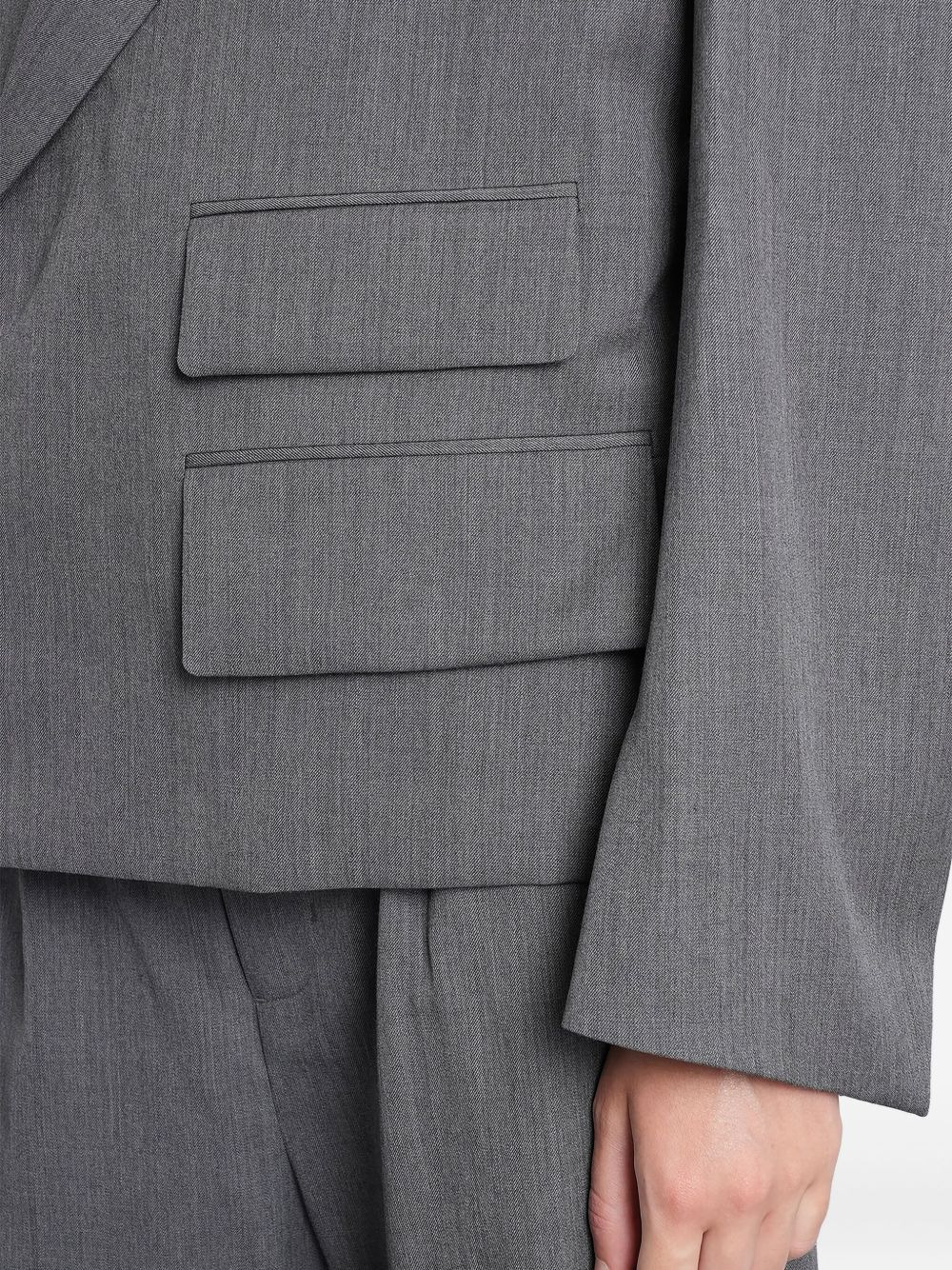 double-breasted blazer - 5