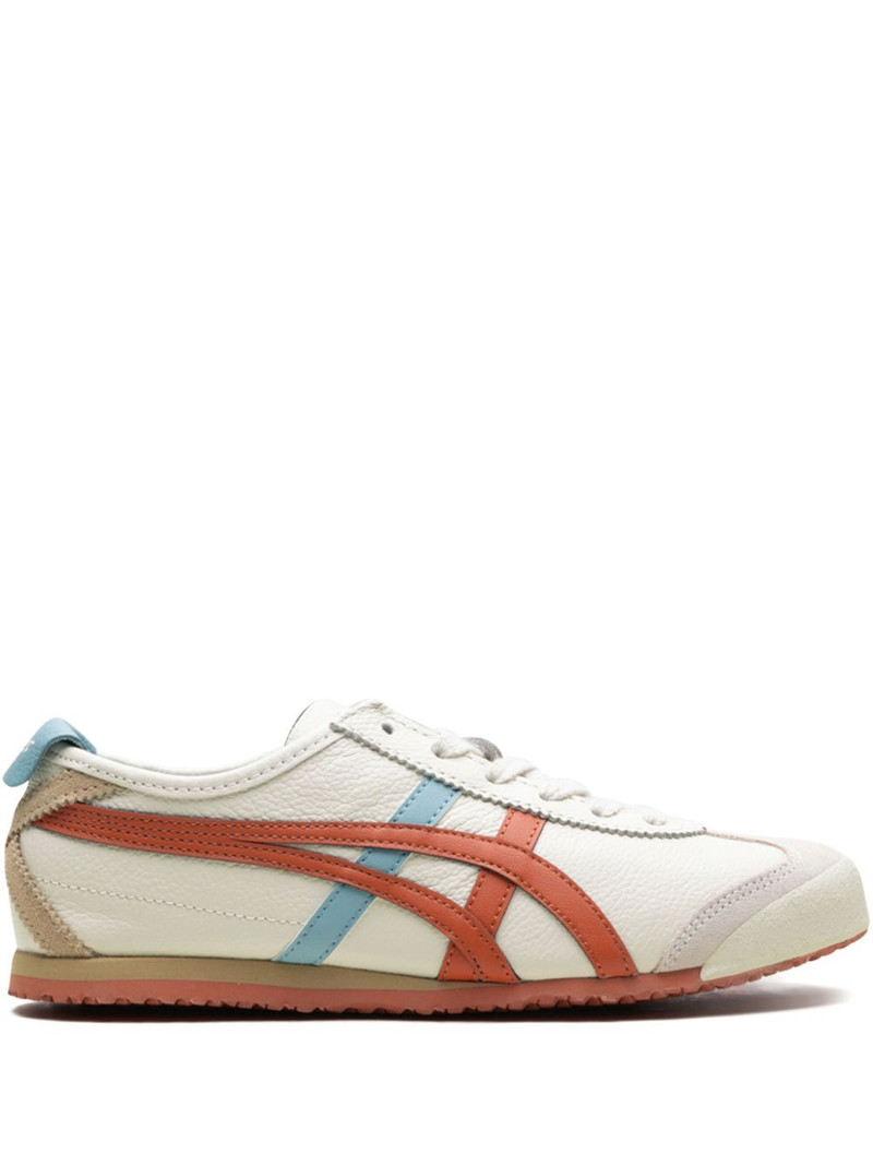 Tiger Mexico 66 "Cream/Piquant Orange" sneakers 1