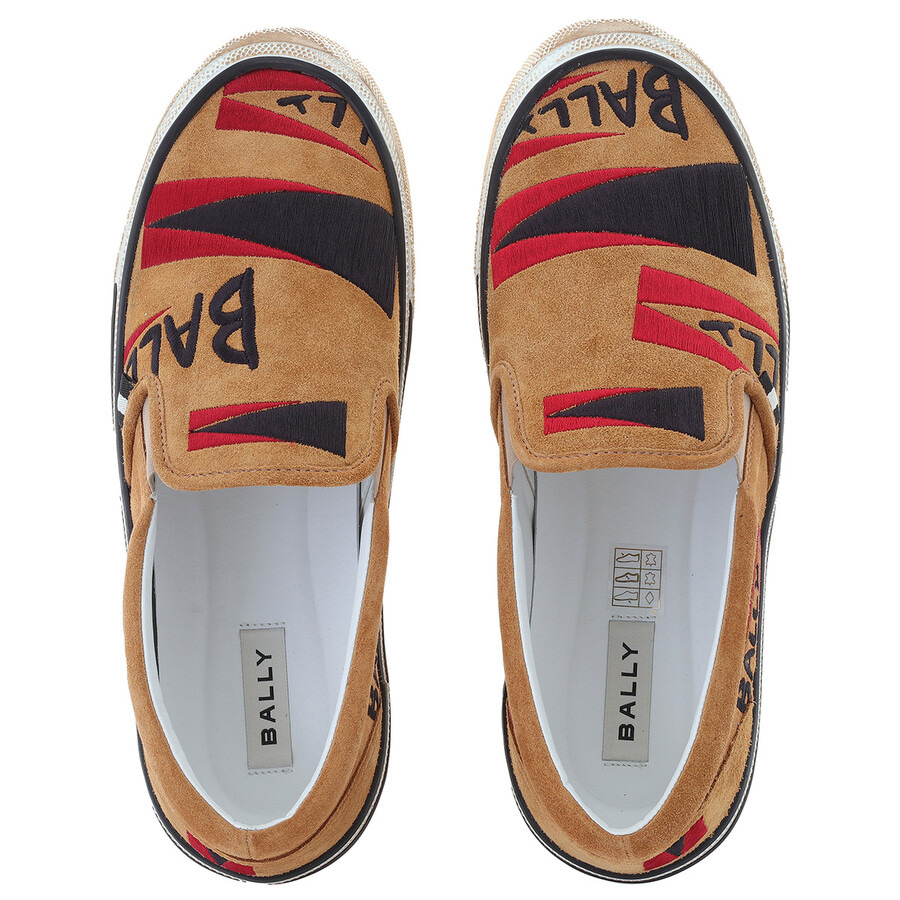 Bally - Bally Leory-Ric Ana Embroidered Slip-On Sneakers - 3