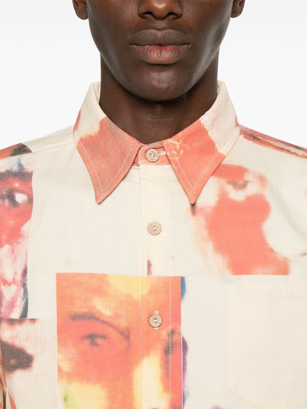 Collage Faces Shirt - 4