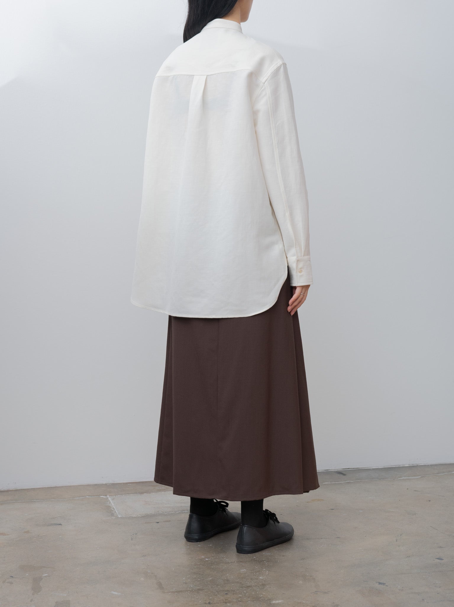BEAM Curved Shirt - Parchment - 3