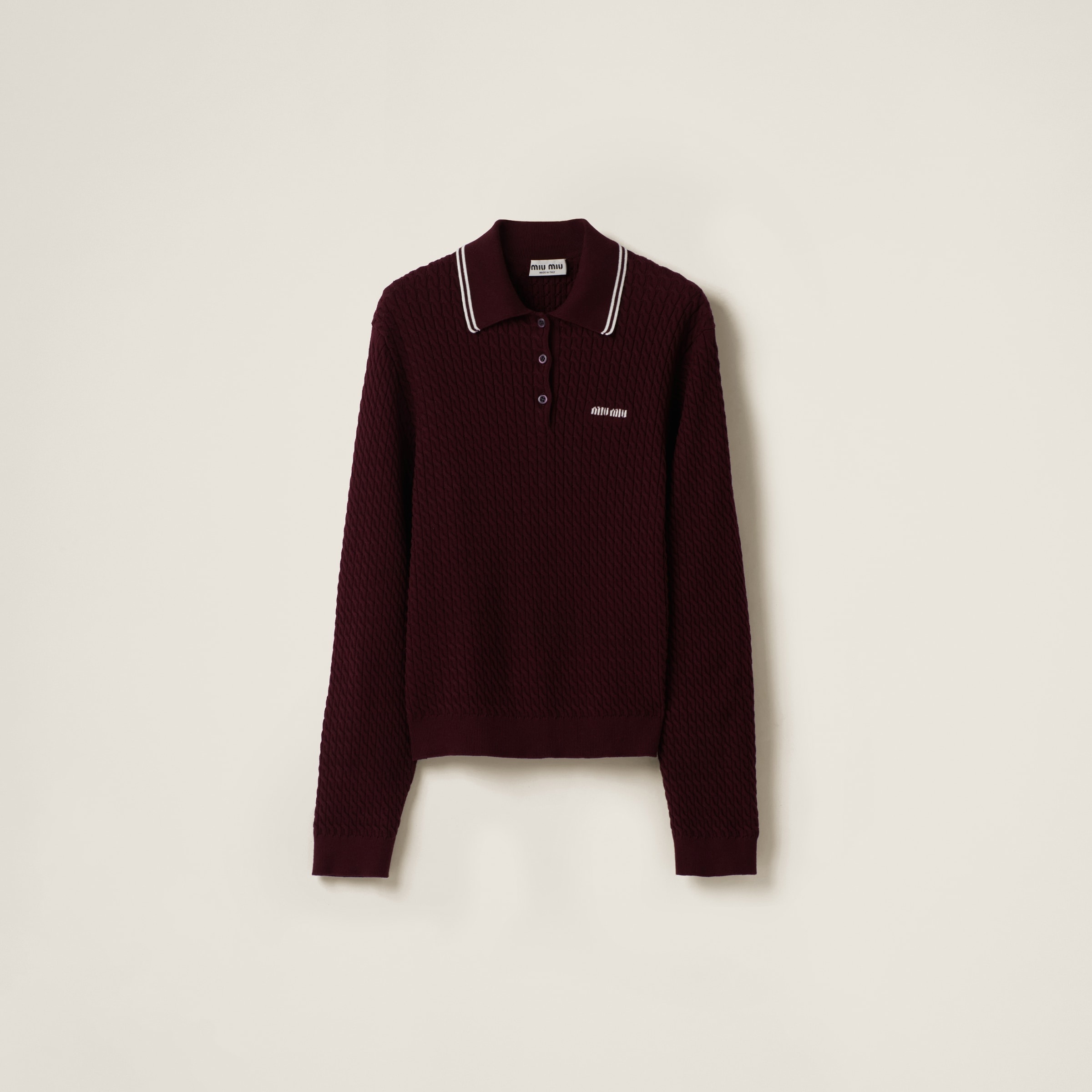 Cotton jersey polo shirt - 1
