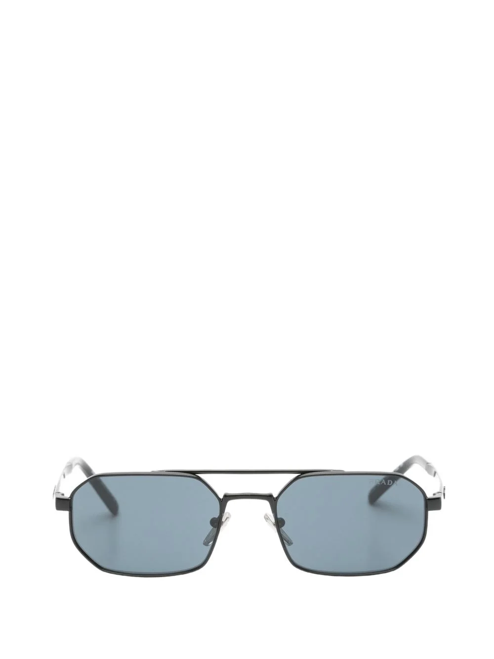 geometric-frame sunglasses - 1