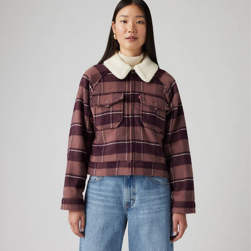 Levi's SHRUNKEN '90S FLANNEL JACKET outlook