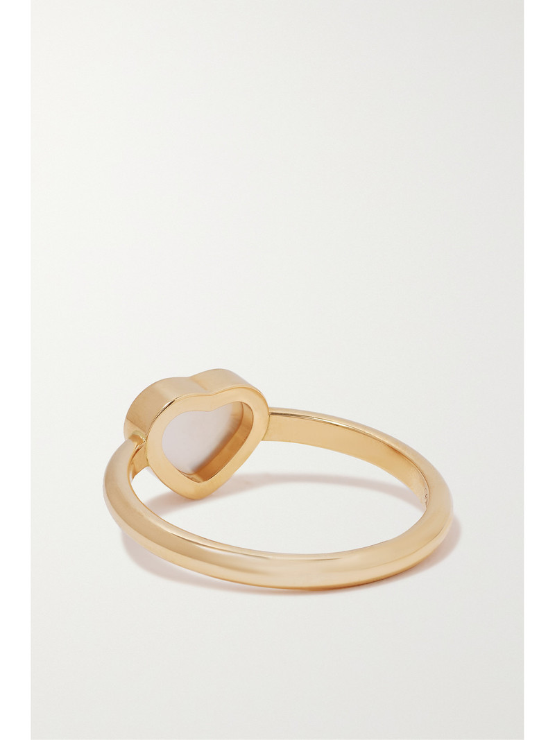 My Happy Hearts 18-karat Rose Gold Mother-of-pearl Ring 3