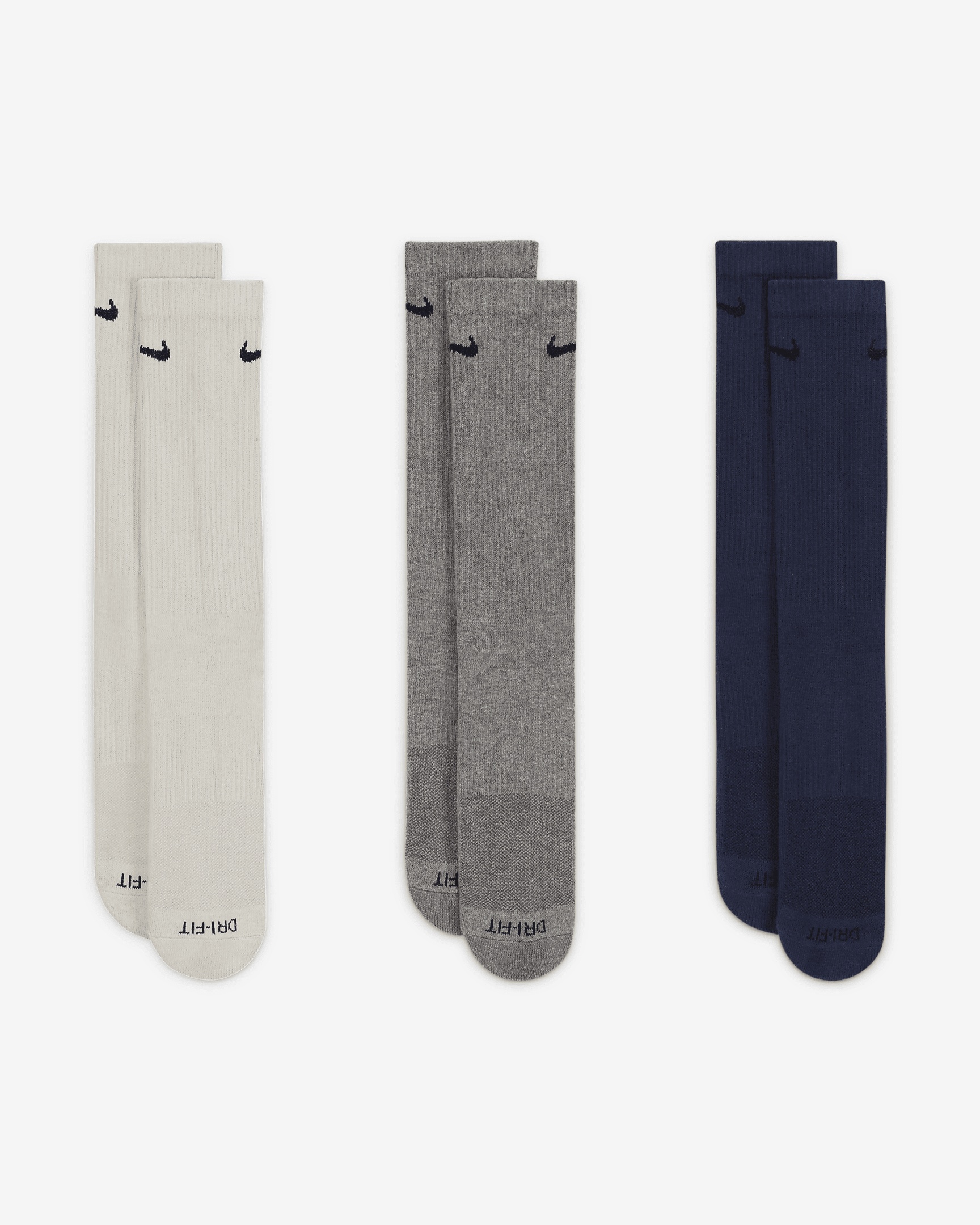 Nike Everyday Plus Cushioned Training Crew Socks (3 Pairs) - 2