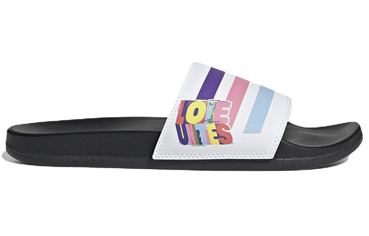 adidas Adilette Comfort Sandals 'White Purple Pink' GZ4690 - 3