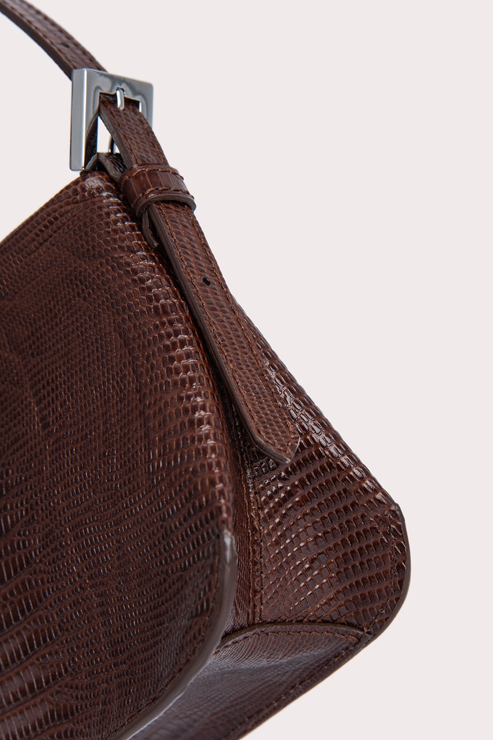 Dulce Sequoia Lizard Embossed Leather - 5