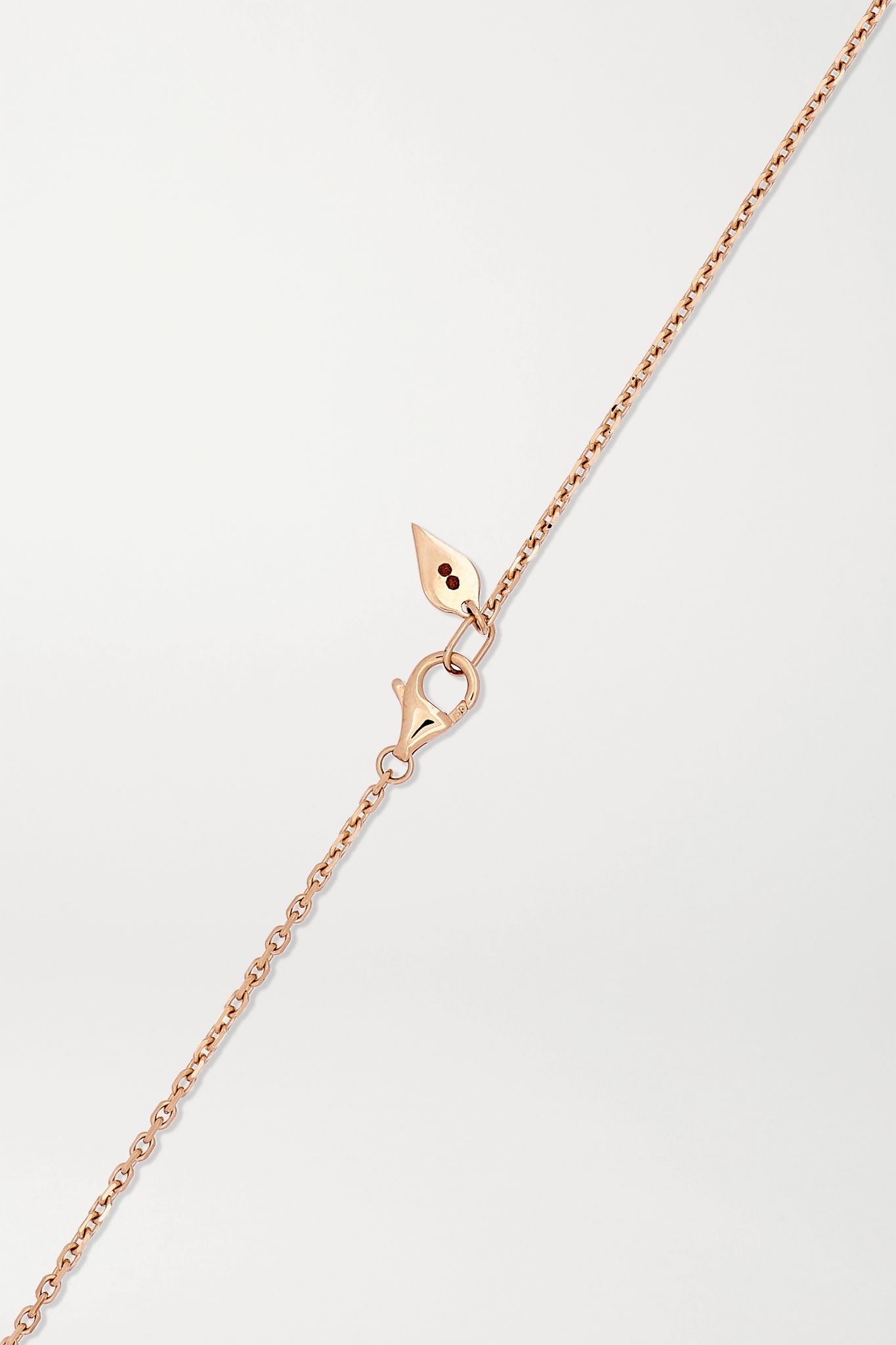 Sunlight 18-karat rose gold diamond necklace - 3